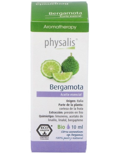 Physalis Aceite Esencial De Bergamota Bio 10Ml