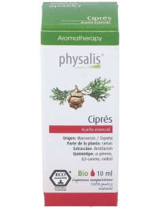 Physalis Aceite Esencial De Ciprés Bio 10Ml