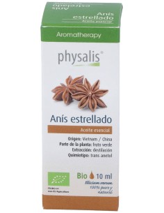 Physalis Aceite Esencial De Anís Estrellado Bio 10Ml
