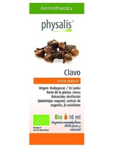 Physalis Aceite Esencial De Clavo Bio 10Ml