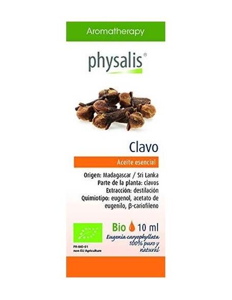 Physalis Aceite Esencial De Clavo Bio 10Ml