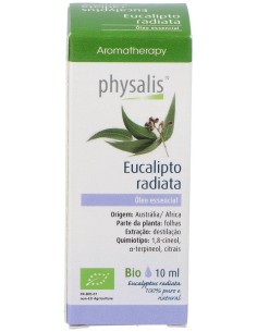 Physalis Aceite Esencial De Eucalipto Radiata Bio 10Ml