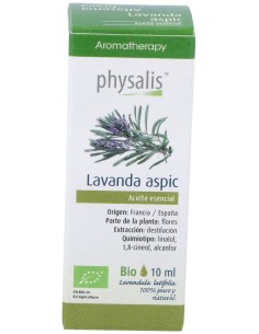 Physalis Aceite Esencial De Lavanda Spica Bio 10Ml