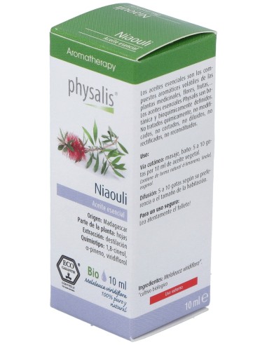 Physalis Aceite Esencial De Niaouli Bio 10Ml