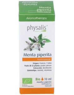 Physalis Aceite Esencial De Menta Piperita Bio 10Ml