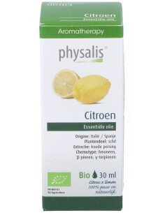 Physalis Aceite Esencial De Limón Bio 30Ml