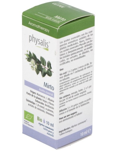 Physalis Aceite Esencial De Mirto Bio 10Ml