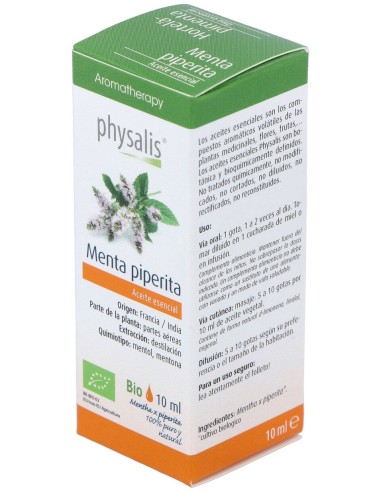 Physalis Aceite Esencial De Menta Piperita Bio...