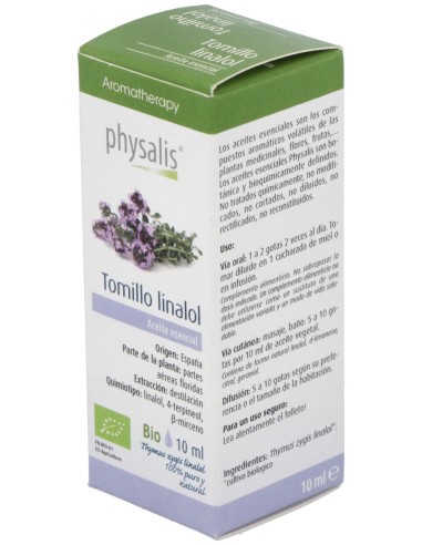 Physalis Aceite Esencial De Tomillo Linalol Bio...