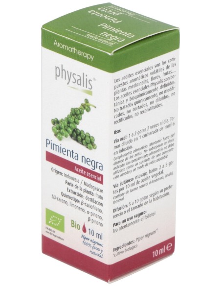 Esencia Pimienta Negra 10Ml. Bio