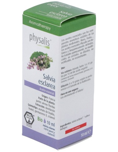 Physalis Aceite Esencial De Salvia Esclarea 10Ml