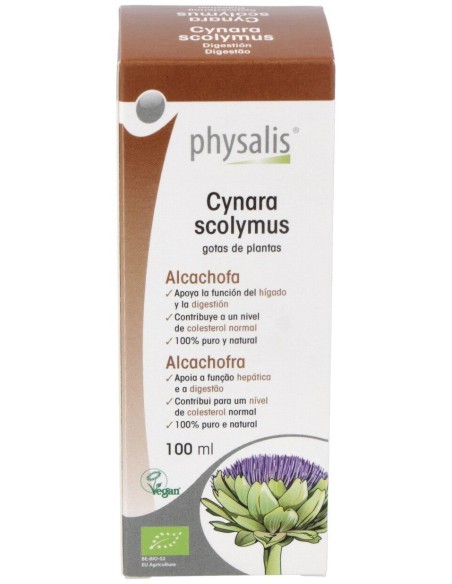 Physalis Gotas De Planta Cynara Scolymus Bio 100Ml