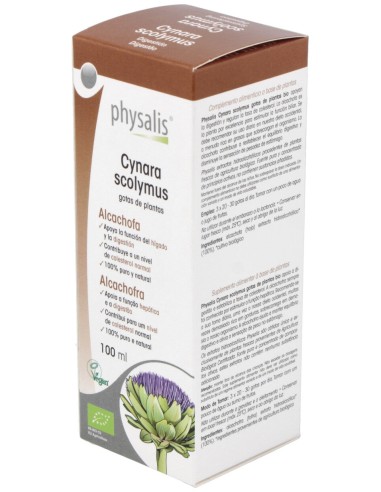 Physalis Gotas De Planta Cynara Scolymus Bio 100Ml