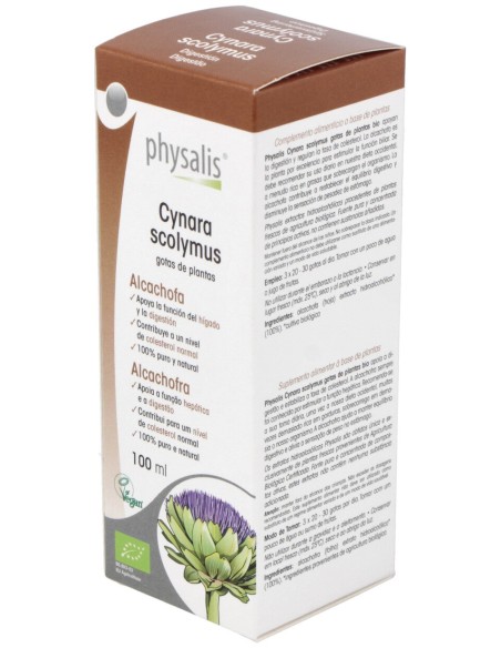 Physalis Gotas De Planta Cynara Scolymus Bio 100Ml