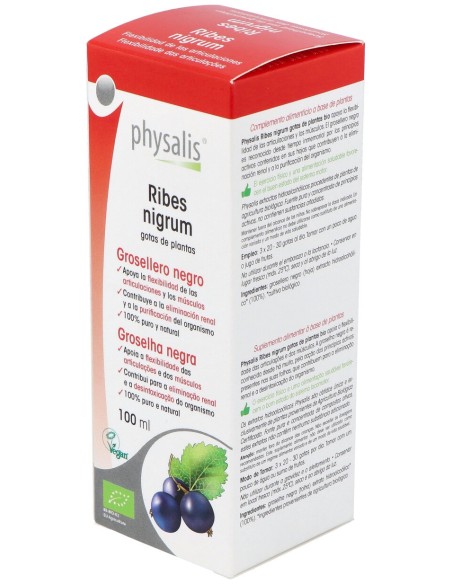 Physalis Grosellera Negro Extracto Hidroalcoholico Bio 100Ml