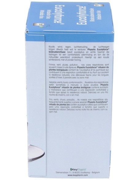 Physalis Eucalyforce Infusion Bio 20 Filtros