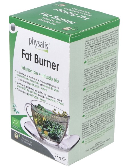 Physalis Fat Burner Infusion Bio 20 Filtros