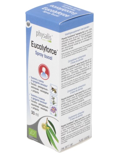 Physalis Eucalyforce Spray Bucal Bio 30Ml