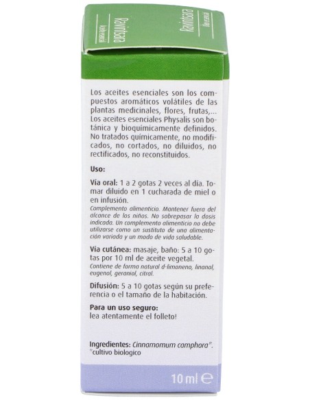 Physalis Aceite Esencial De Ravintsara Bio 10Ml