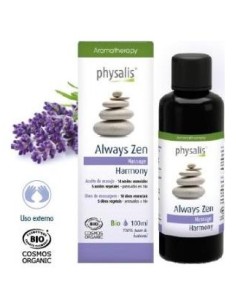 Physalis Always Zen Harmony Aceite Masaje Bio 100Ml