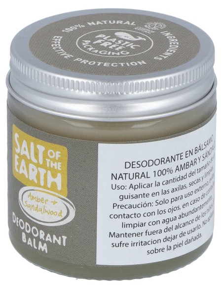 Balsamo Desodorante Amber-Sandalwood 60Gr.