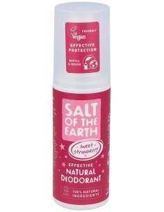 Salt Of The Earth Desodorante Natural Fresas Dulces Spray...