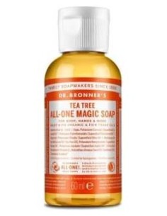 Dr. Bronner'S Jabón Líquido Árbol Del Té Bio 60Ml