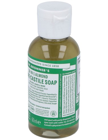 Dr. Bronner'S Jabón Almendra 60Ml
