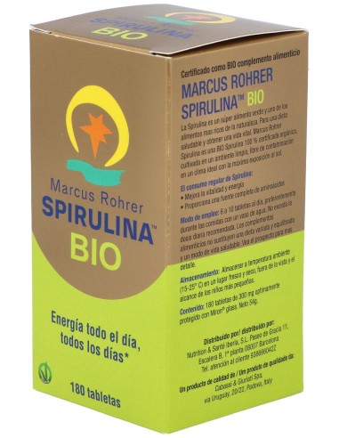 Spirulina Bio 180Comp. Marcus Rohrer