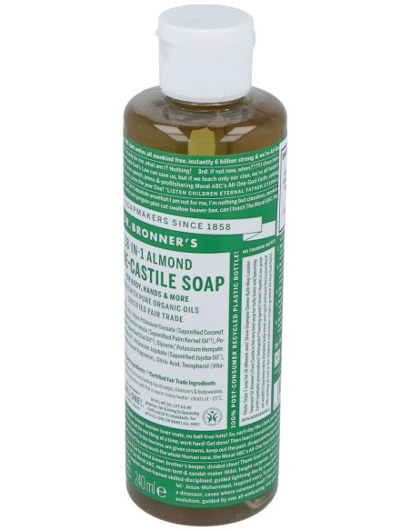 Jabon Liquido Almendras 240Ml.