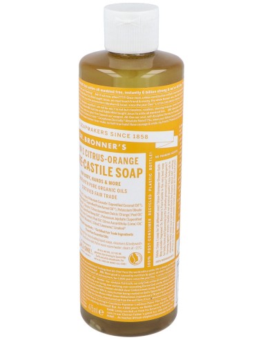 Dr. Bronner'S Jabón Líquido Cítrico 475Ml