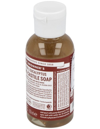 Dr. Bronner'S Jabón Eucalipto 60Ml