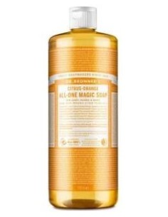 Dr. Bronner'S Jabón Líquido Cítricos Naranja Bio 945Ml