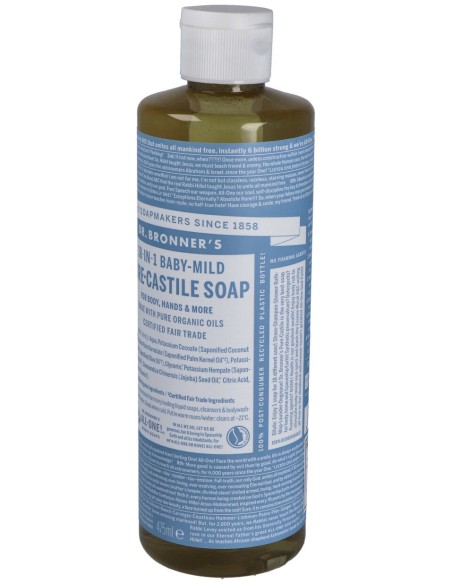 Dr. Bronner'S Jabón Neutro Líquido Bebé Bio 475Ml