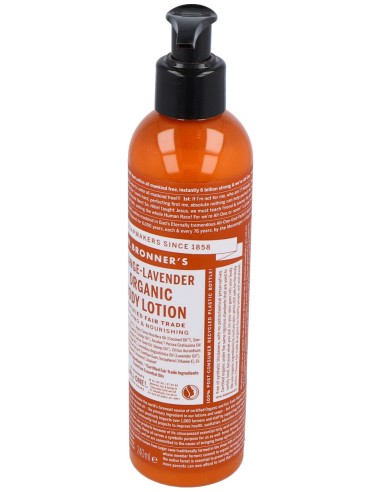 Dr. Bronner'S Orange & Lavender Body Lotion 240Ml