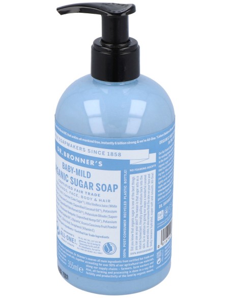 Jabon De Azucar Bebe Neutral 355Ml.
