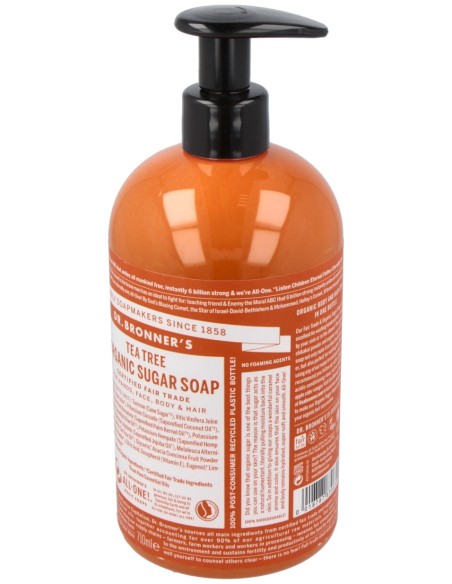 Jabon De Azucar Arbol Del Te 710Ml.