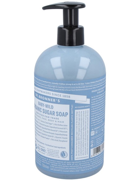 Jabon De Azucar Bebe Neutral 710Ml.