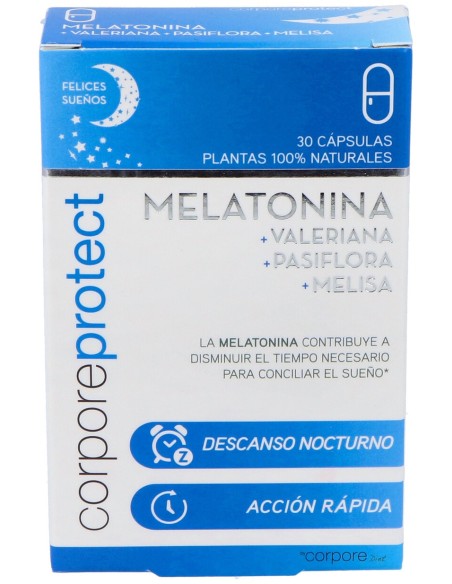 Corpore Protect Melatonina 1Mg. 30Cap.