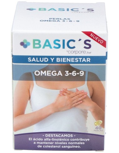 Corpore Basic'S Omega 3-6-9 40 Perlas