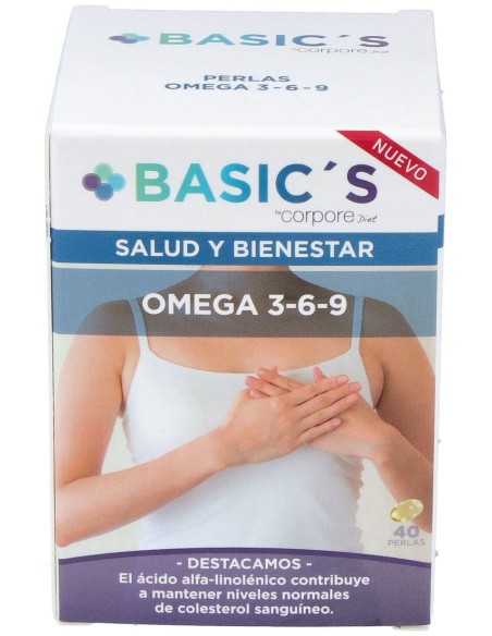 Corpore Basic'S Omega 3-6-9 40 Perlas