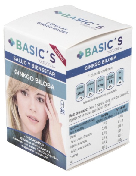 Corpore Diet Basics Ginko Biloba 30Caps