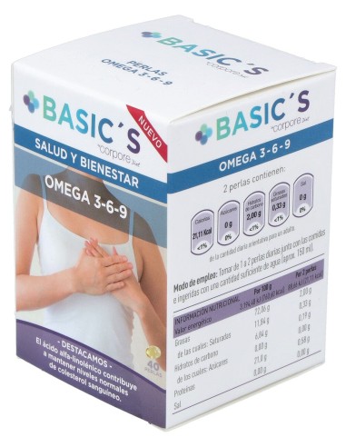 Corpore Basic'S Omega 3-6-9 40 Perlas