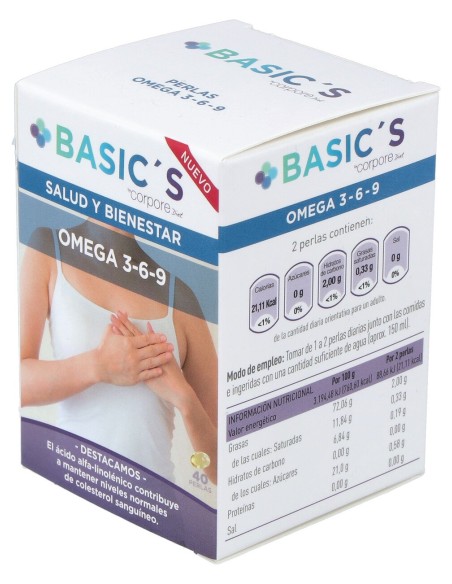 Corpore Basic'S Omega 3-6-9 40 Perlas
