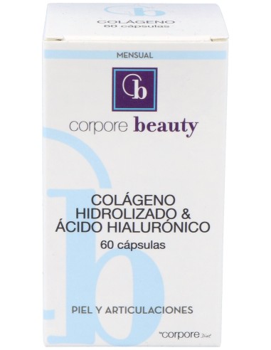 Corpore Beauty Colageno Hidrolizado+Ac Hialur. 60C