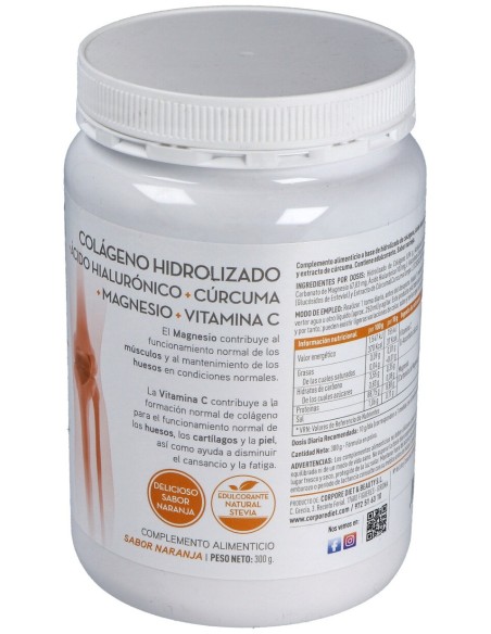 Corpore Protect Colageno Hidrolizado Naranja 300Gr