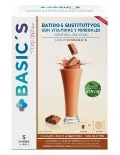 Corpore Diet Basic'S Batido Sustitutivo Chocolate 5 Sobres