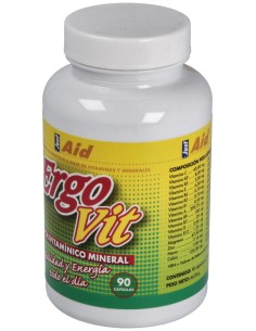 Just Aid Ergovit Complemento Polivitamínico Mineral 90Caps