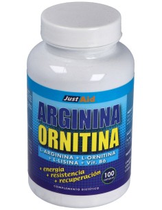 Arginina+Ornitina (Aminoacidos) 100Comp.