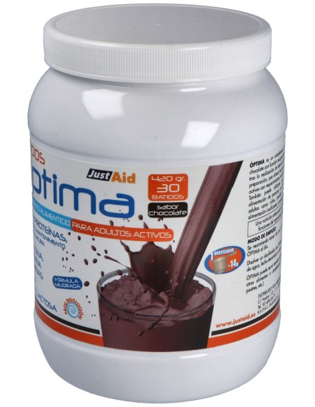 Optima Batido Proteinas Chocolate 420Gr